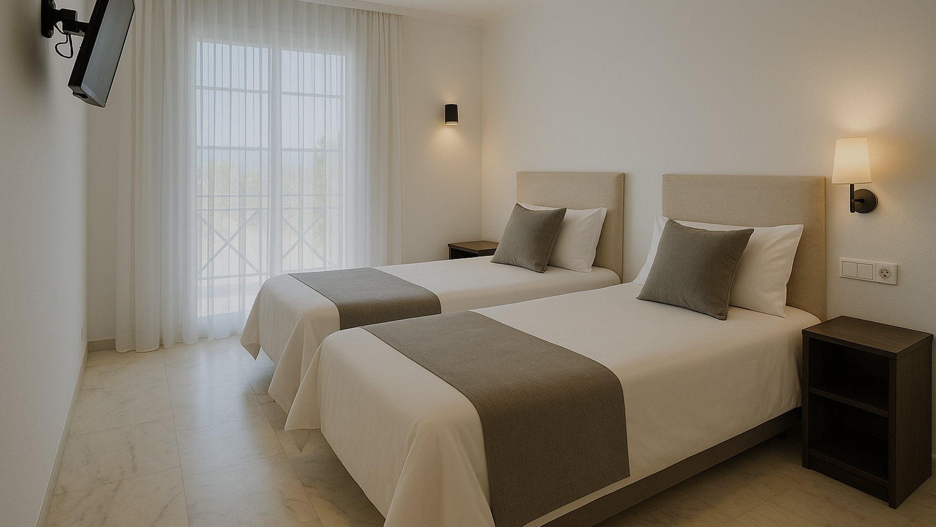 Los Molinillos Hotel Habitación doble del Hotel Los Molinillos, en Posadas Córdoba.